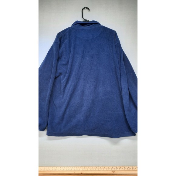 NFL ACTIVE MEN SIZE LARGE BLUE FLEECE FULL ZIP TENNESSEE TITANS JACKET L - Picture 2 of 7